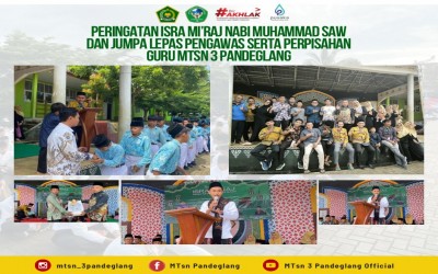Peringatan Isra Mikraj MTsN 3 Pandeglang