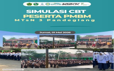Simulasi PNBM MTsN3 pandeglang